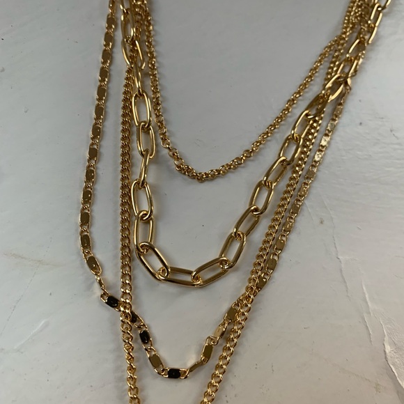 Lovely Multi Strand Necklace with Pendant and Freshwater Pearl - Picture 7 of 7